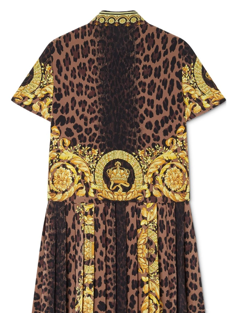 Affordable dress Lavalliere Barocco-print Women Wild mini Versace 0413